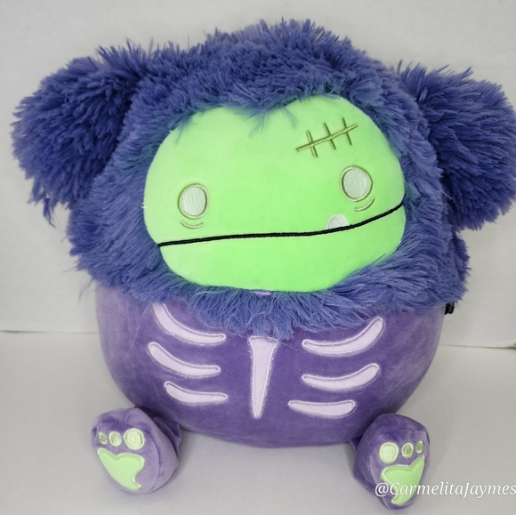 🖤 ZOMBIE BENNY 🧟♂️ 12" Select Series Mallow Mash Zombie Bigfoot Squishmallow - Picture 1 of 13